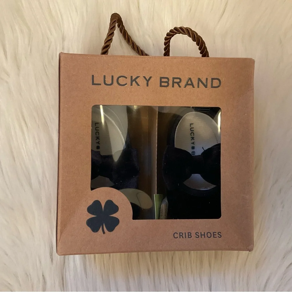 Lucky Brand Amber Crib Shoes - New in Box - Size 1